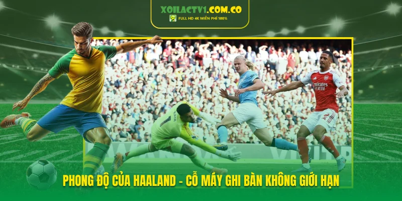 Phong độ của Haaland - Cỗ máy ghi bàn không giới hạn